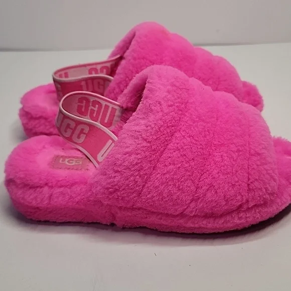 UGG PINK SLIPPERS WMS SIZE 6 - Picture 6 of 10
